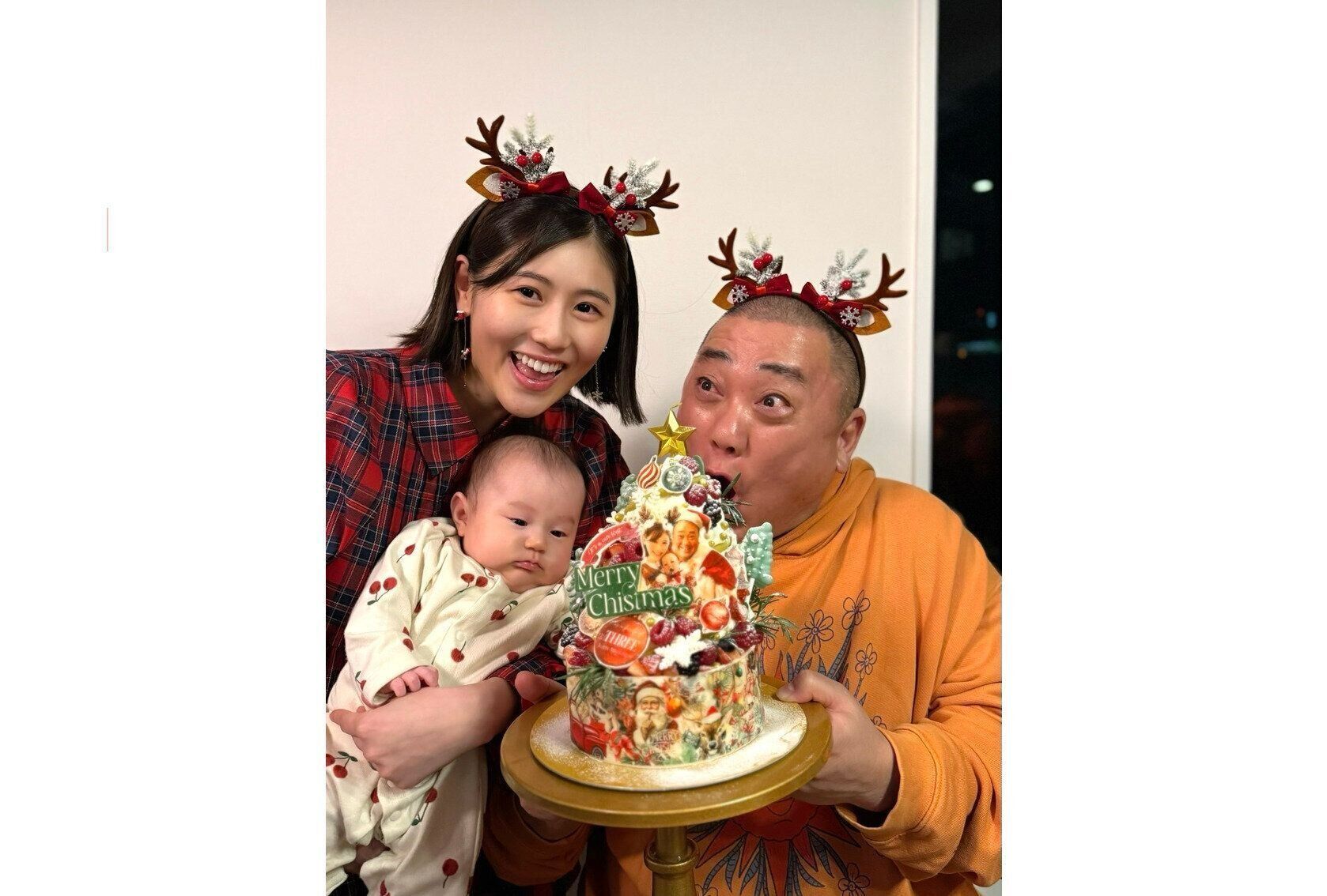 にぎやかに過ごした、にこりちゃん初めてのクリスマス。