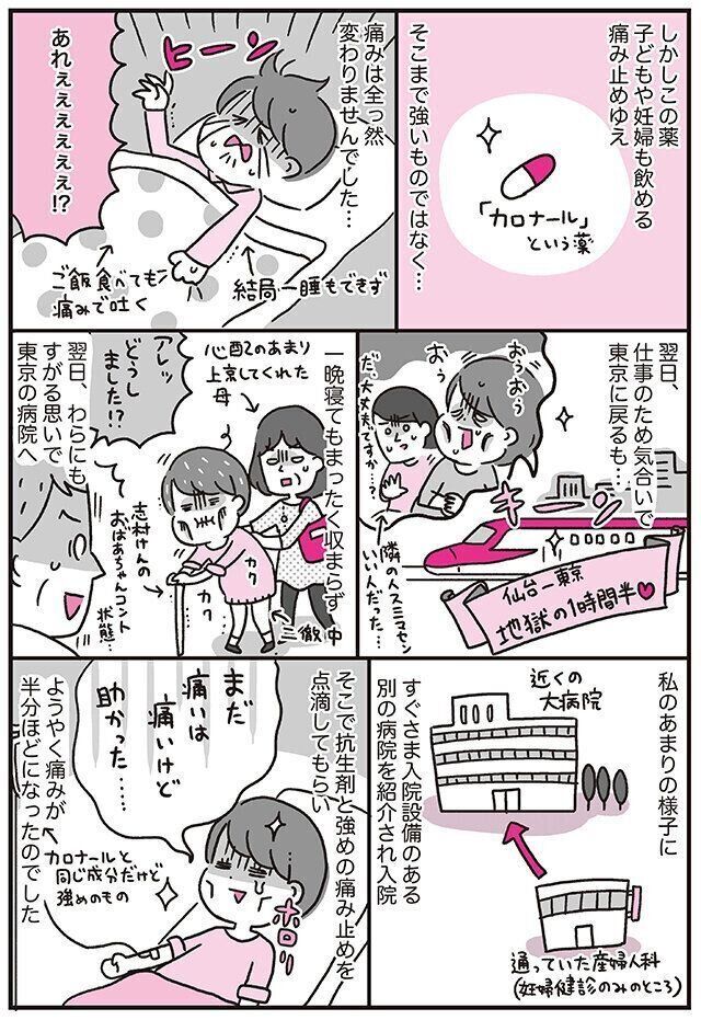 あきばさやかさん 子宮筋腫の変性痛