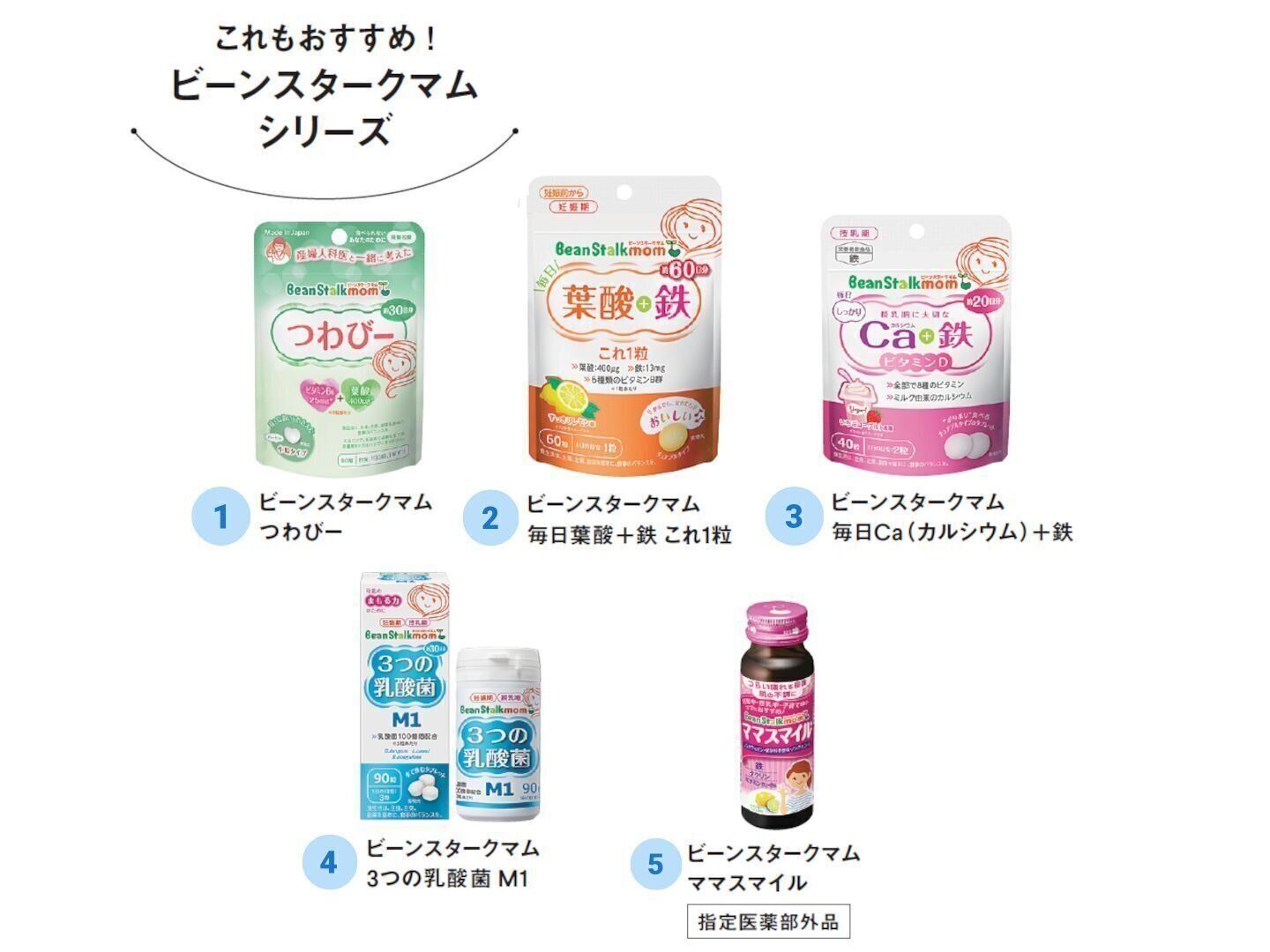 ママと赤ちゃんの毎日をサポート!「ビーンスタークマム」の豊富なラインナップ