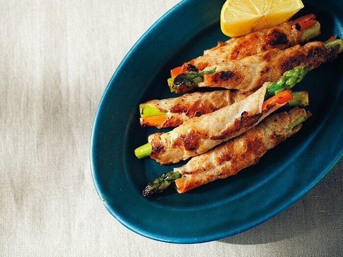 ヘルシーな豚肉+野菜で食べ応えもたっぷり!