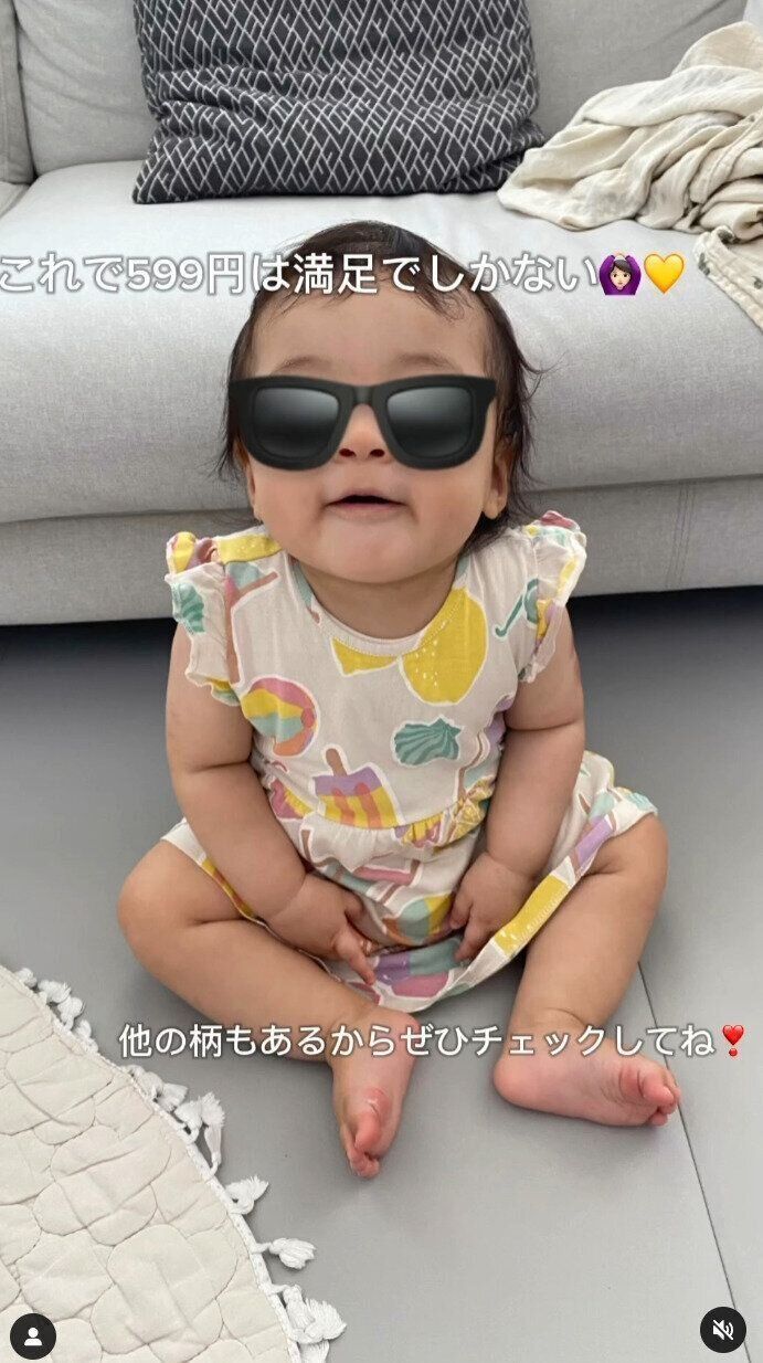 出典：Instagramアカウント「kids_closet_1020」