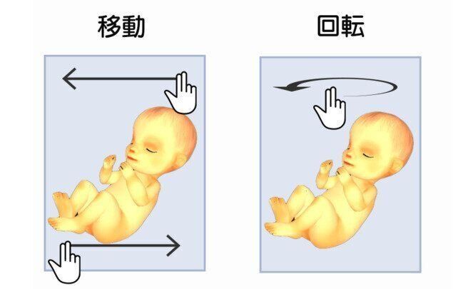 AR赤ちゃんの動かし方