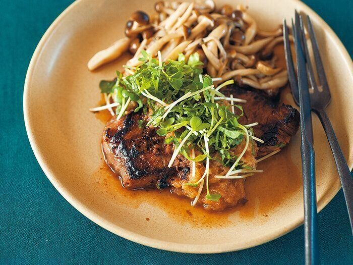 妊活レシピ（３） 牛ステーキおろしソース