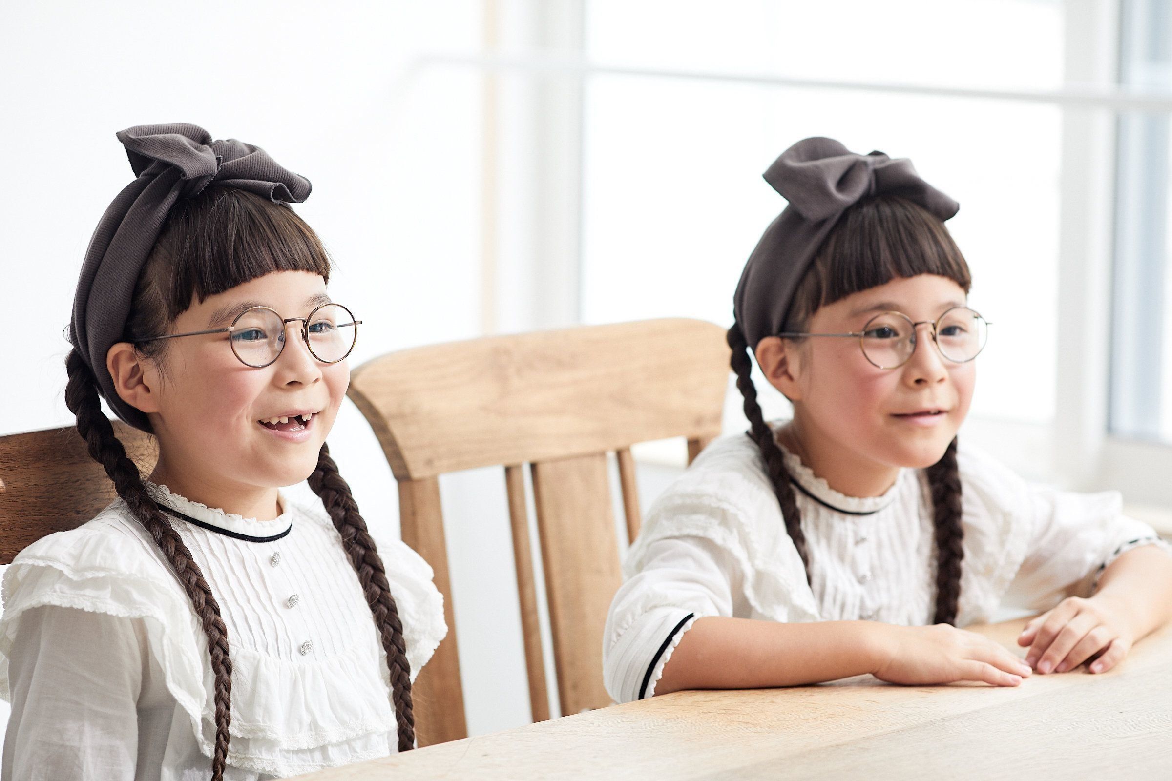 りんあんちゃん二人