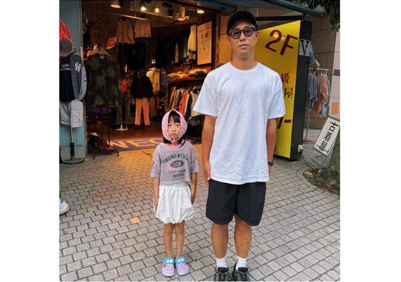 家族3人で、下北沢古着屋めぐり。