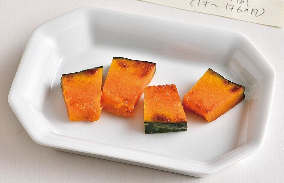 焼きかぼちゃのカレーマリネ風 （離乳完了期 1才～1才6カ月ごろ）