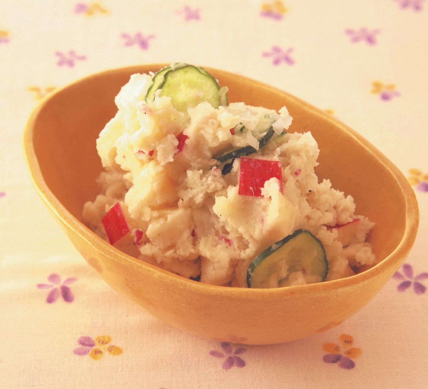 りんご入りポテトサラダ 妊婦ごはん 大人2人分 たまひよ りんご入りポテトサラダ 妊婦ごはん 大人2人分 たまひよ