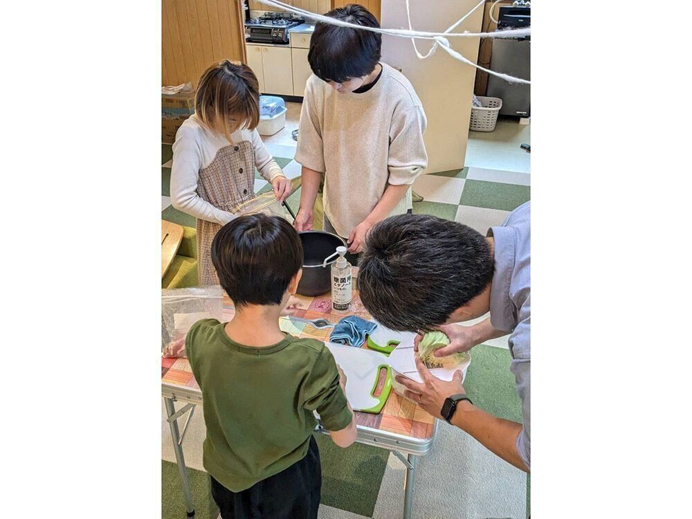 フリースクールの活動の様子