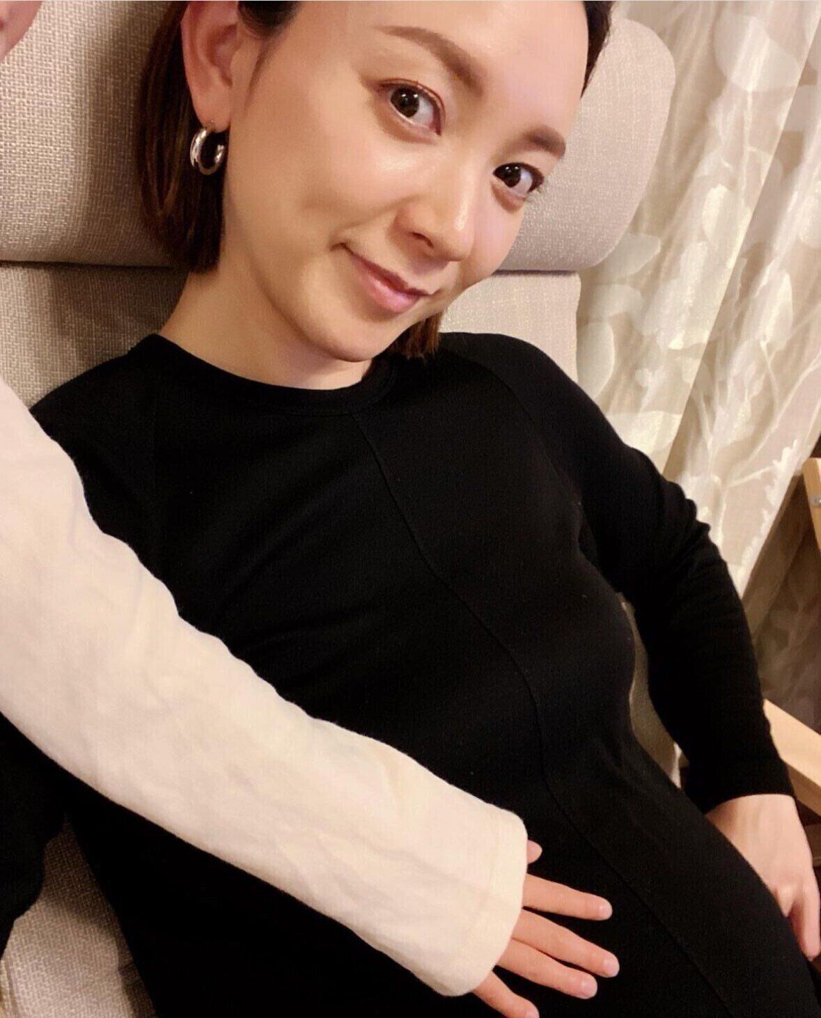 山口さんの妊娠中の写真