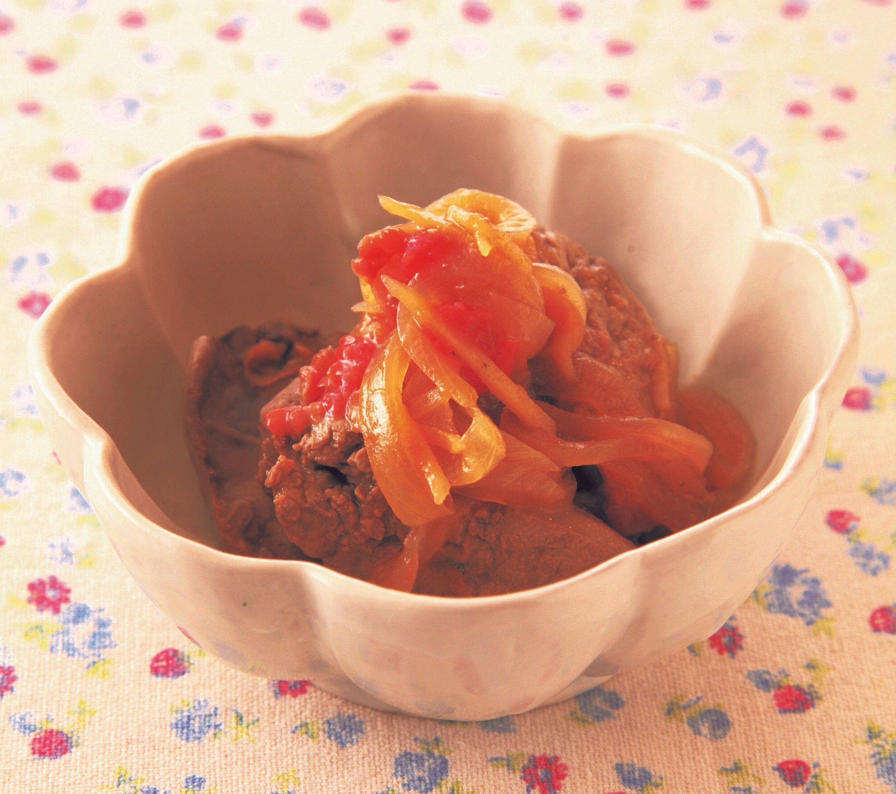 鶏レバーの梅干し煮 妊婦ごはん 大人2人分 たまひよ