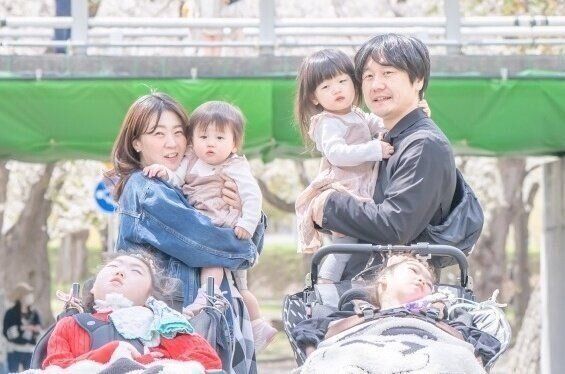 運上さん家族の写真