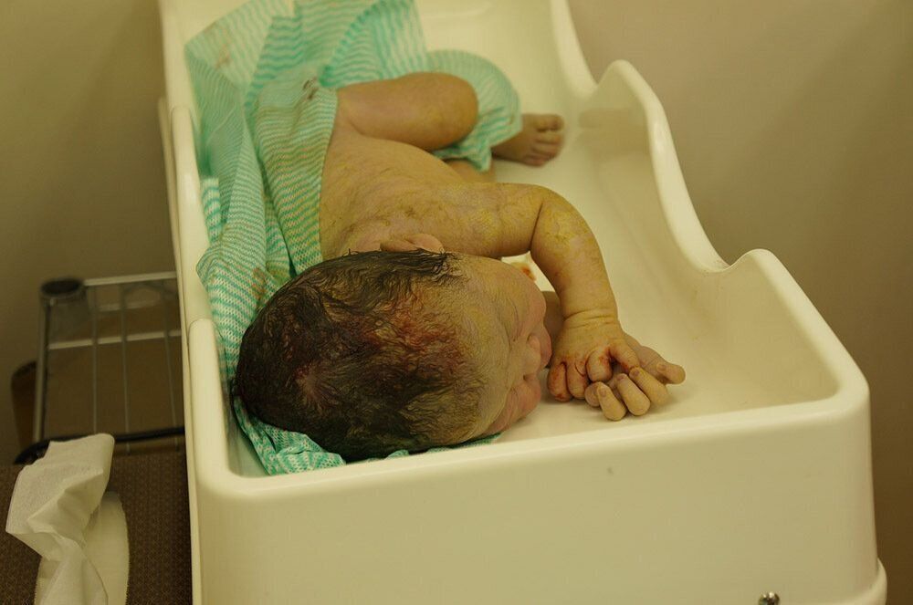 誕生時の隼人くん