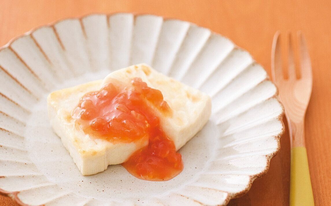 豆腐ステーキのトマトソース （離乳後期 9～11カ月ごろ）