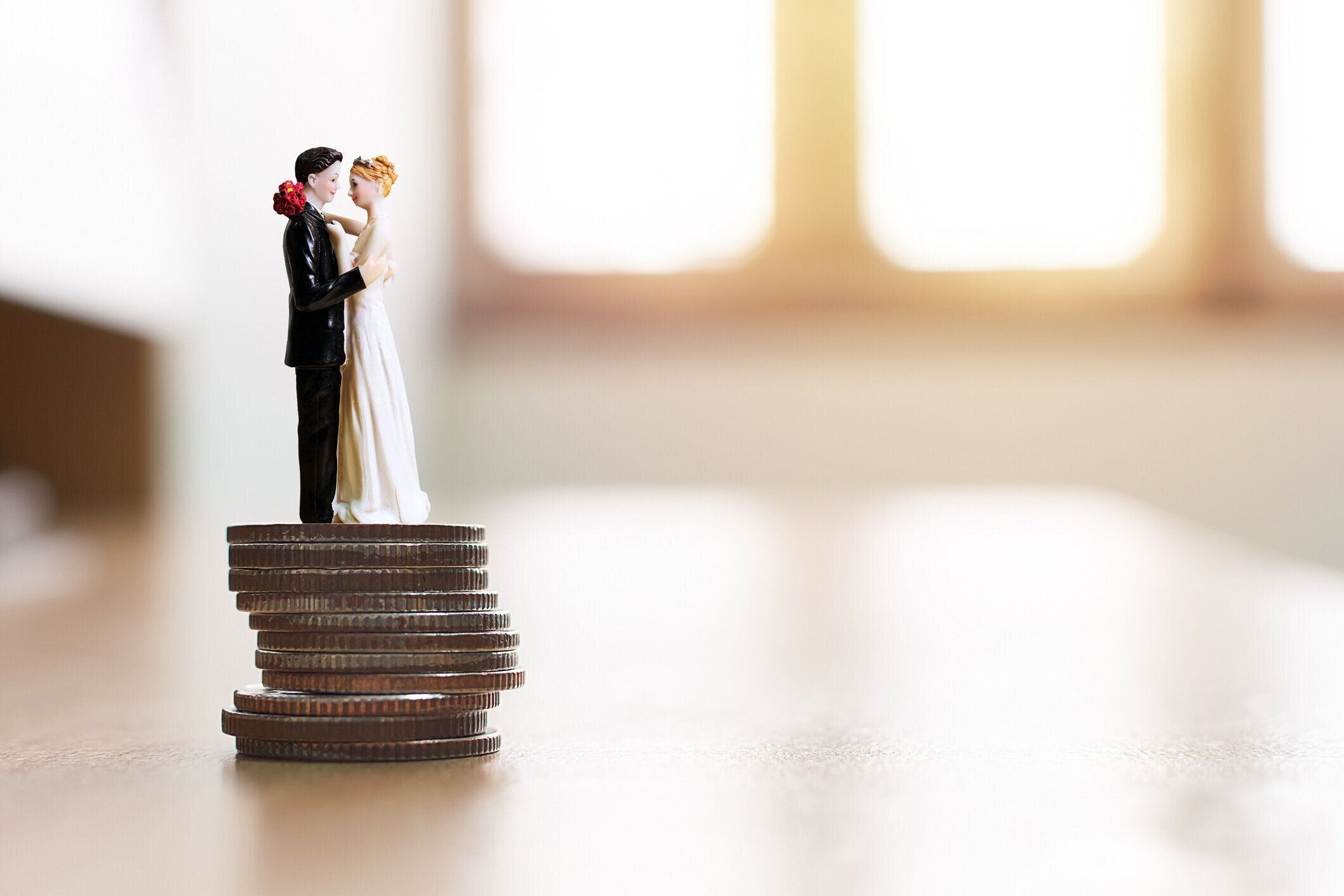 結婚式のための財政的な節約のお金。結婚費用の準備