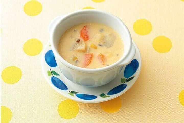 豆乳みそスープ 大人2人 子ども1人分 幼児食レシピ たまひよ 豆乳みそスープ 大人2人 子ども1人分 幼児食レシピ たまひよ