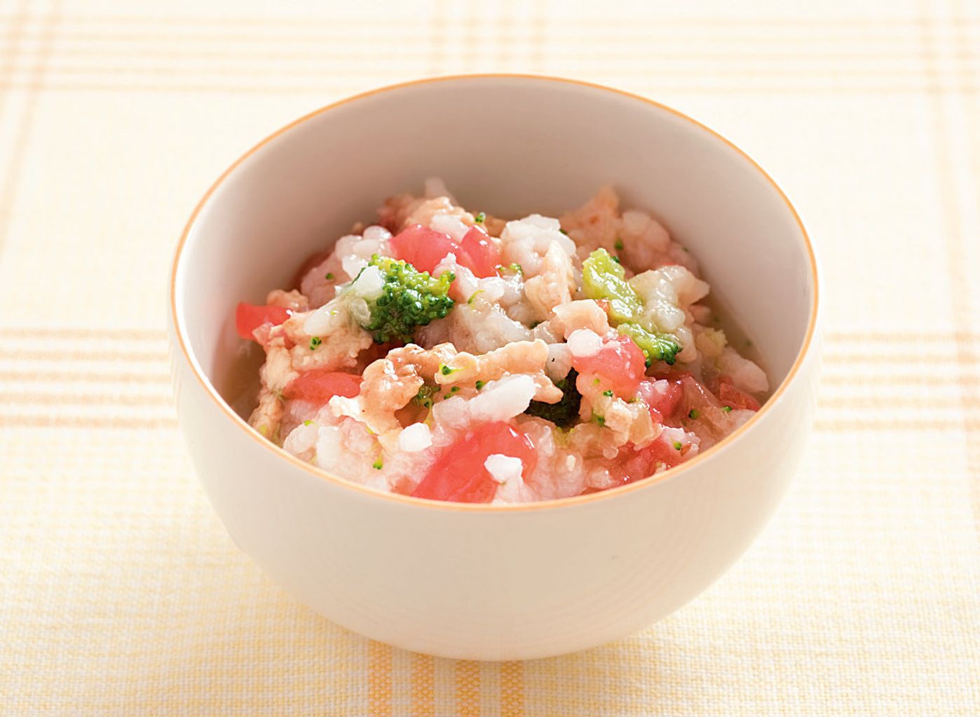 ブロッコリーとトマトのチキンピラフ 作り方 レシピ 離乳食後期9 11ヶ月ごろ たまひよ ブロッコリーとトマトのチキンピラフ 作り方 レシピ 離乳食後期9 11ヶ月ごろ たまひよ