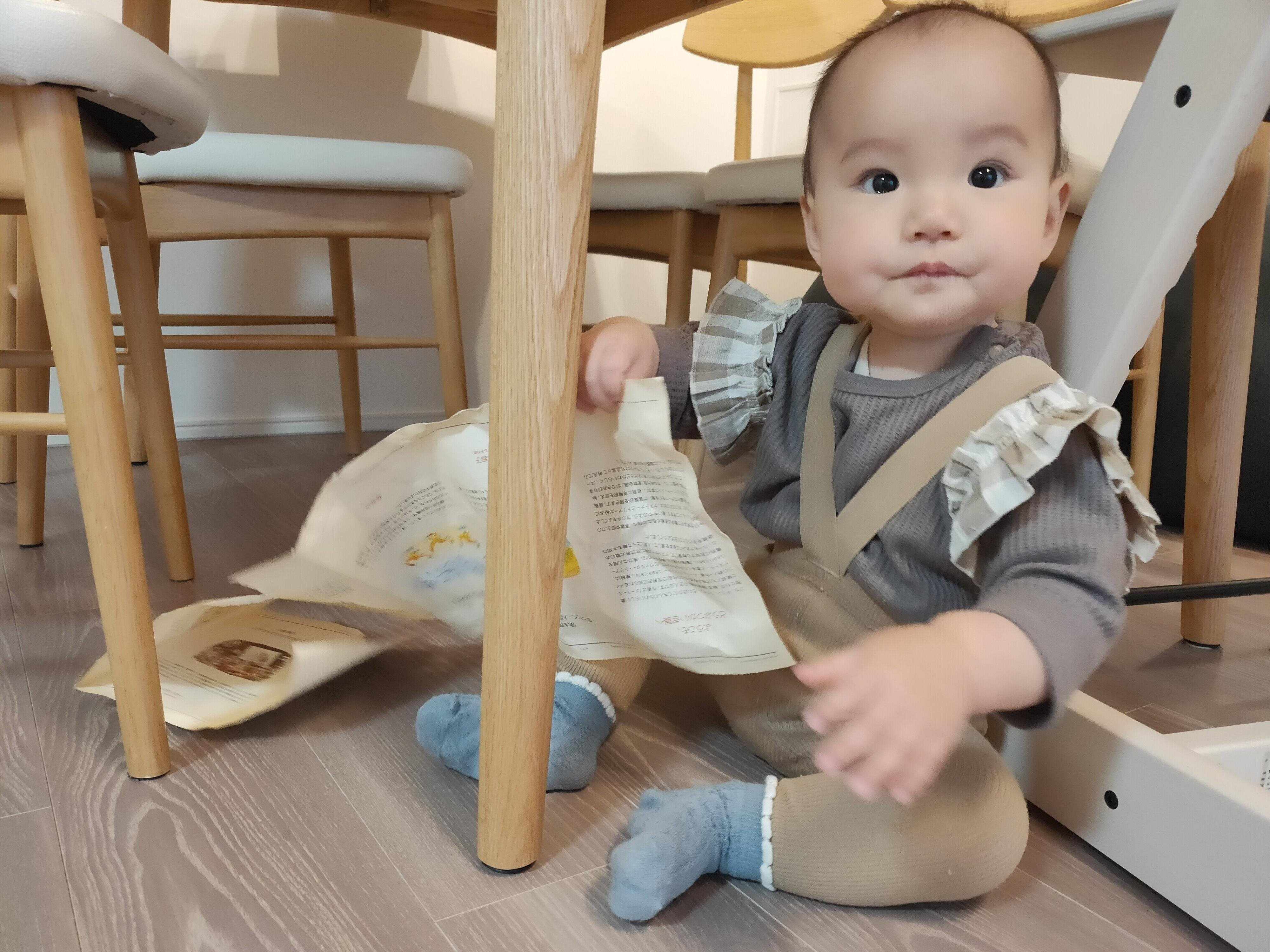 たまひよ成長日記 10カ月と10日ごろ 安達未愛ちゃんの成長の様子 発育 発達編 たまひよ