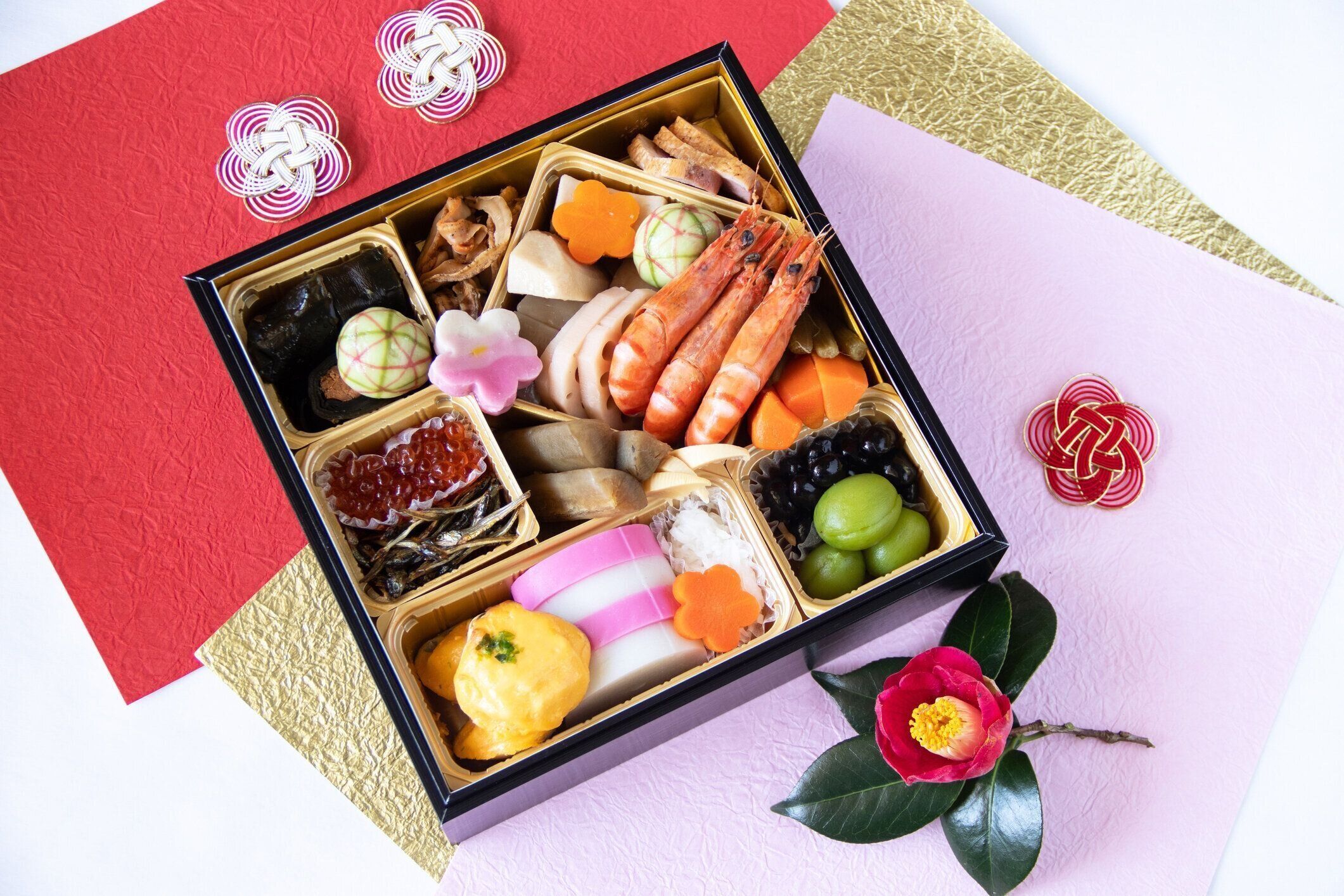 新年のお祝いの食べ物