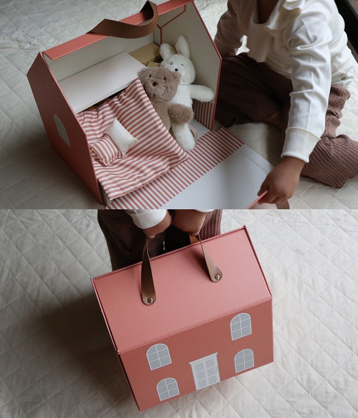 ぬいぐるみ　ドールハウス