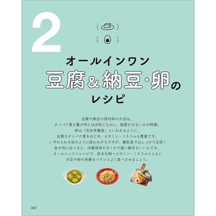 ②豆腐＆納豆・卵のレシピ