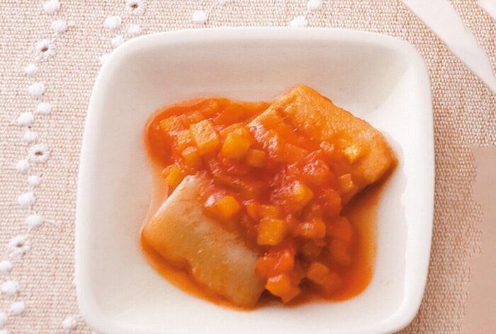 いわしのトマト煮 （離乳後期 9～11カ月ごろ）