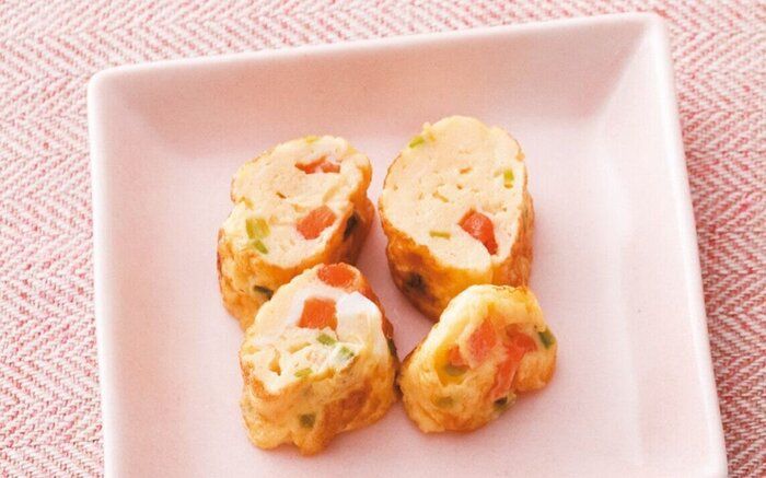 野菜たっぷり卵焼き （離乳後期 9～11カ月ごろ）