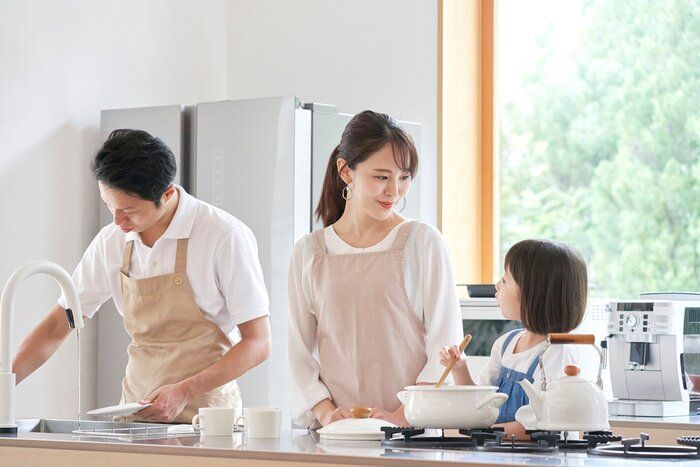 自宅でアジアの家族料理