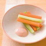 にんじんのゆでくらべ つぶしやすさ 離乳食初期 5 6ヶ月ごろ 動画 たまひよ