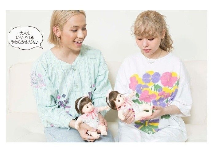 Q.なんでこんなにやわらかいの?A.ギューッと抱き締めてかわいがってもらいたいからです!