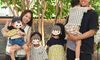 紺野あさ美、末っ子1歳の夏は、お誕生会&初の家族6人旅行に挑戦!目的地に着く前にちょっとした事件も…。家族の笑顔が最高!