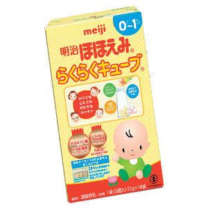 粉ミルク 明治 明治ほほえみ らくらくキューブ