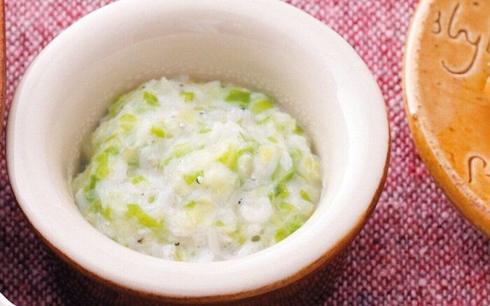 しらすとキャベツのミルク煮 （離乳中期 7～8カ月ごろ）