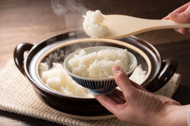 土鍋で炊き上げたご飯