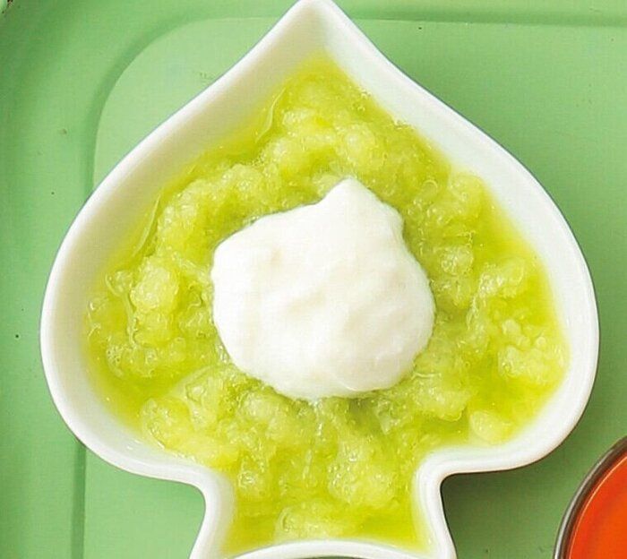 きゅうりのヨーグルトソース （離乳中期 7～8カ月ごろ）