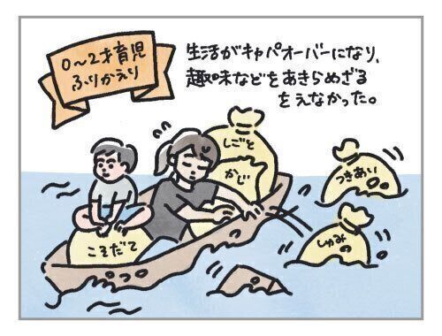 0-2才育児まとめ：キャパオーバーで趣味を手放す時期[ハハのさけび #107]