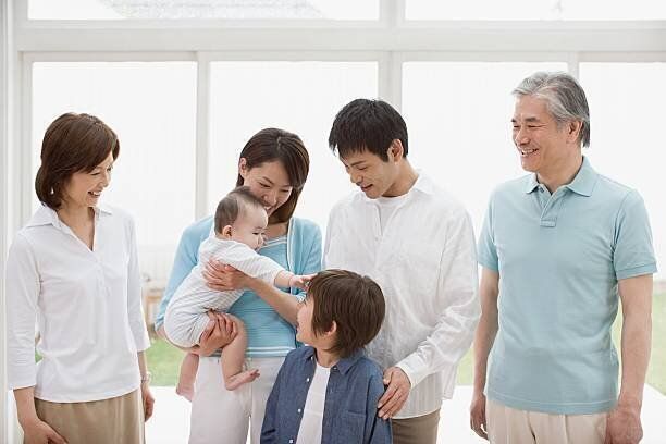幸せな家族