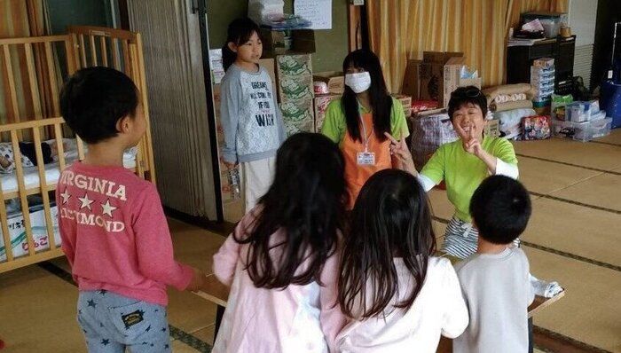 ボランティアによる託児室を開設