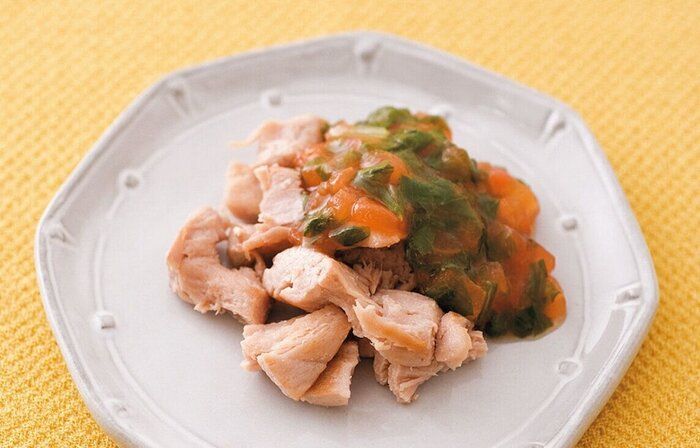 まぐろのソテー野菜あんかけ （離乳後期 9～11カ月ごろ）