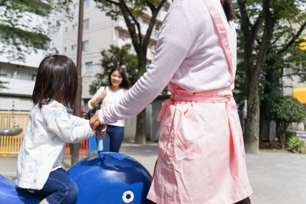 幼稚園に通う