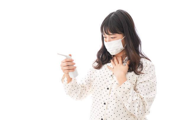 若い女性の風邪