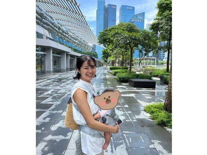 鈴木ちなみ、生後2カ月の赤ちゃんが高熱で入院することに。シンガポールのKKホスピタル