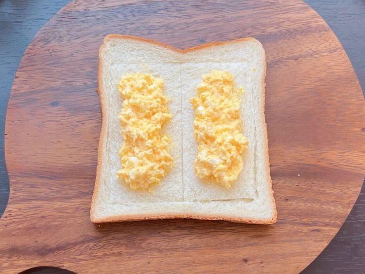 ぎゅっと押すだけでパックサンドができる!