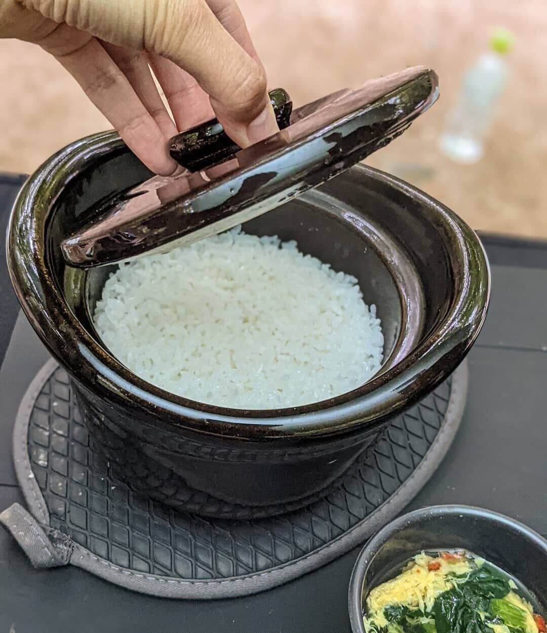 【無印良品】火加減不良で簡単に炊き上がる！土鍋おこげが便利