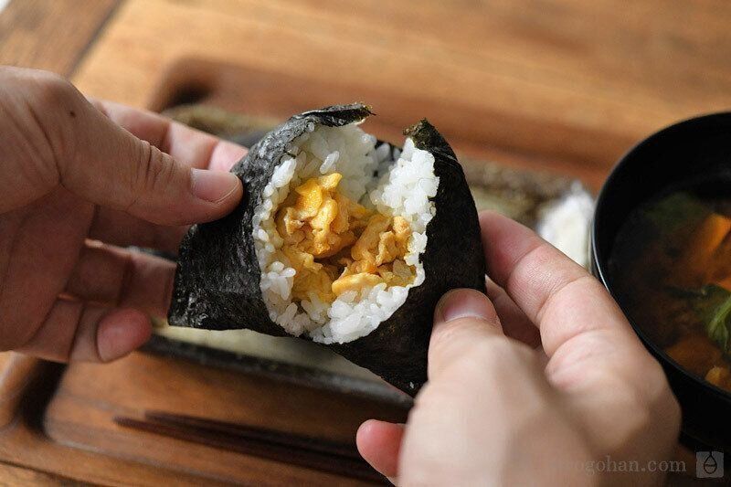 玉子のおにぎり