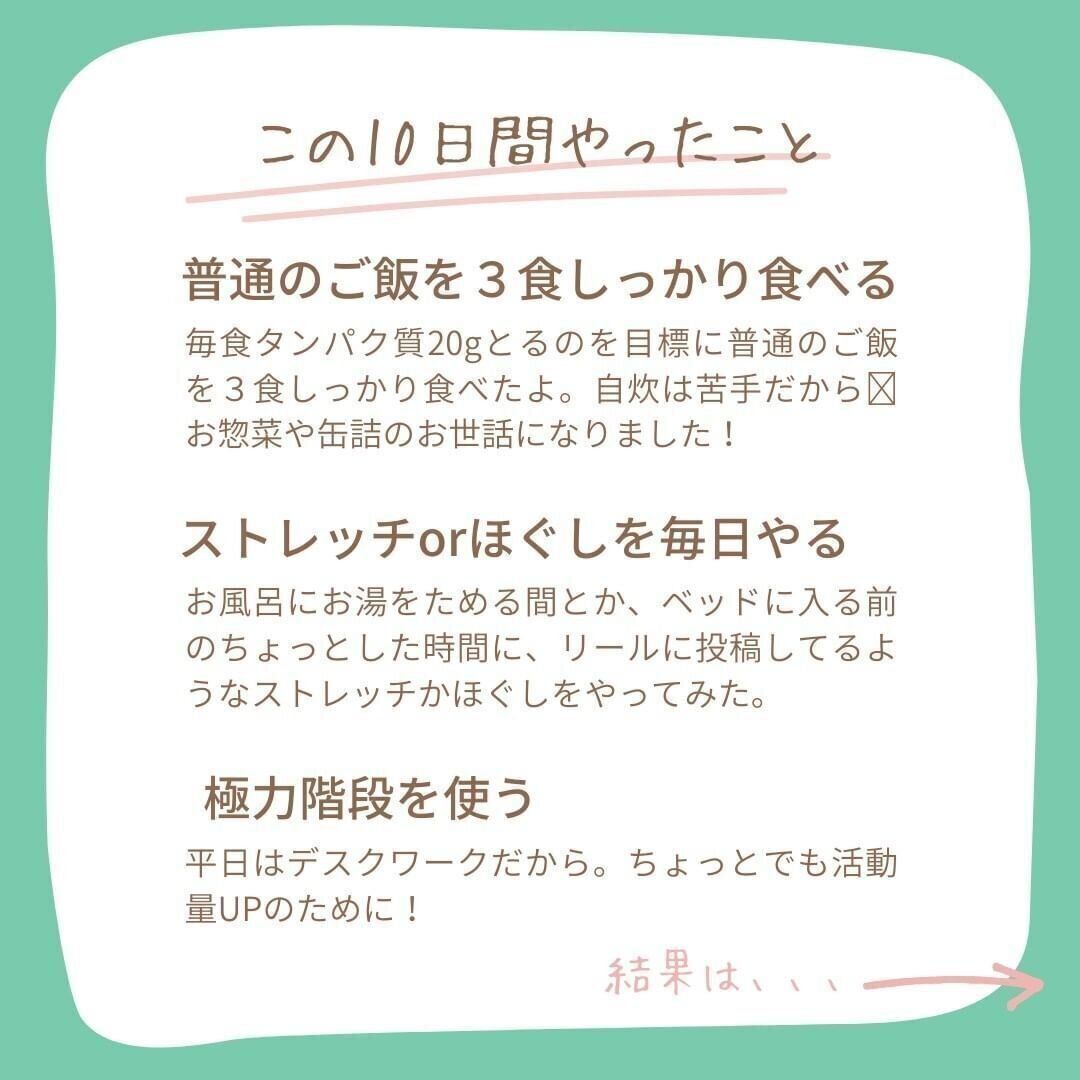 ダイエットは順調に経過