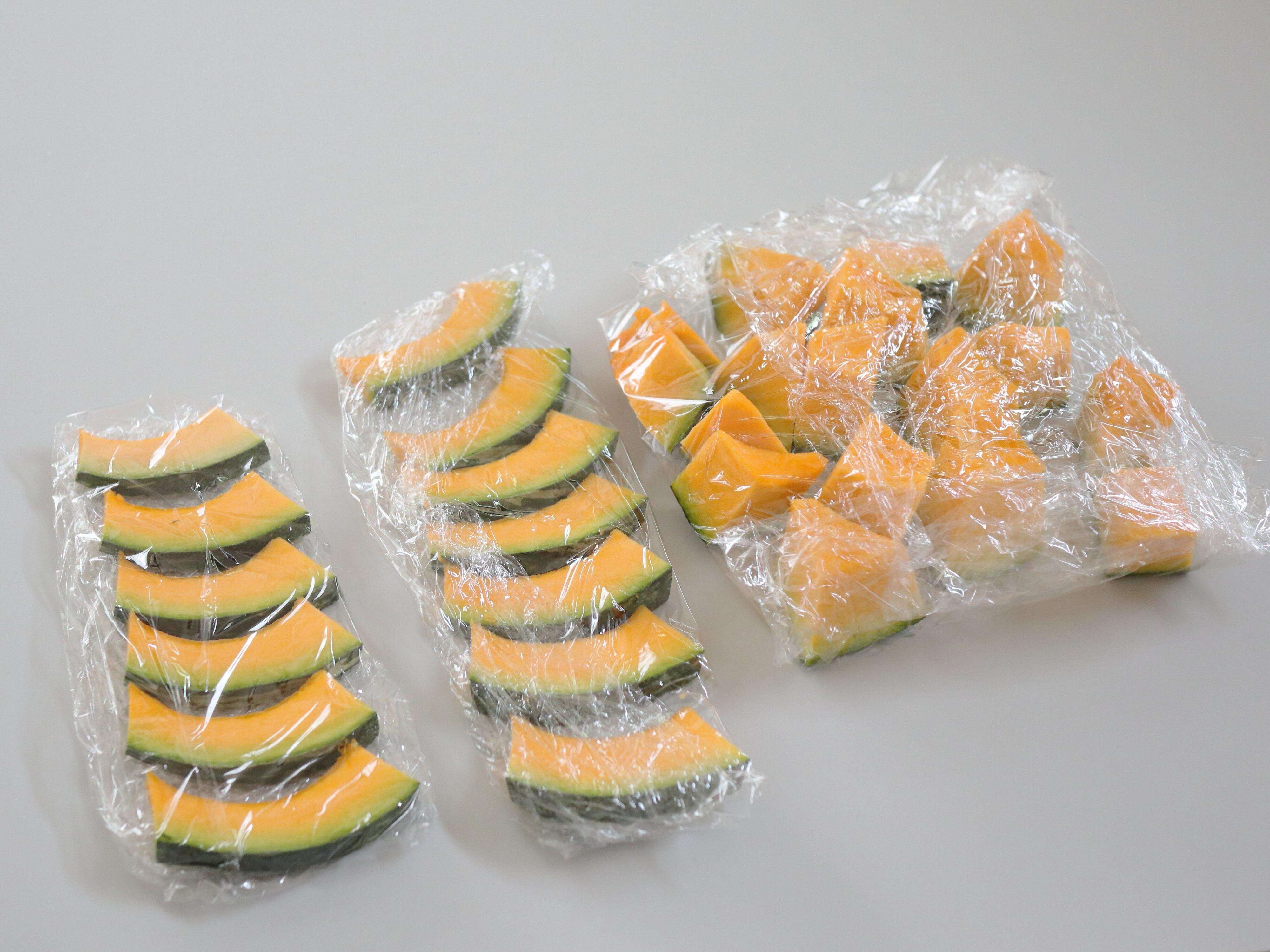 かぼちゃの冷凍保存方法