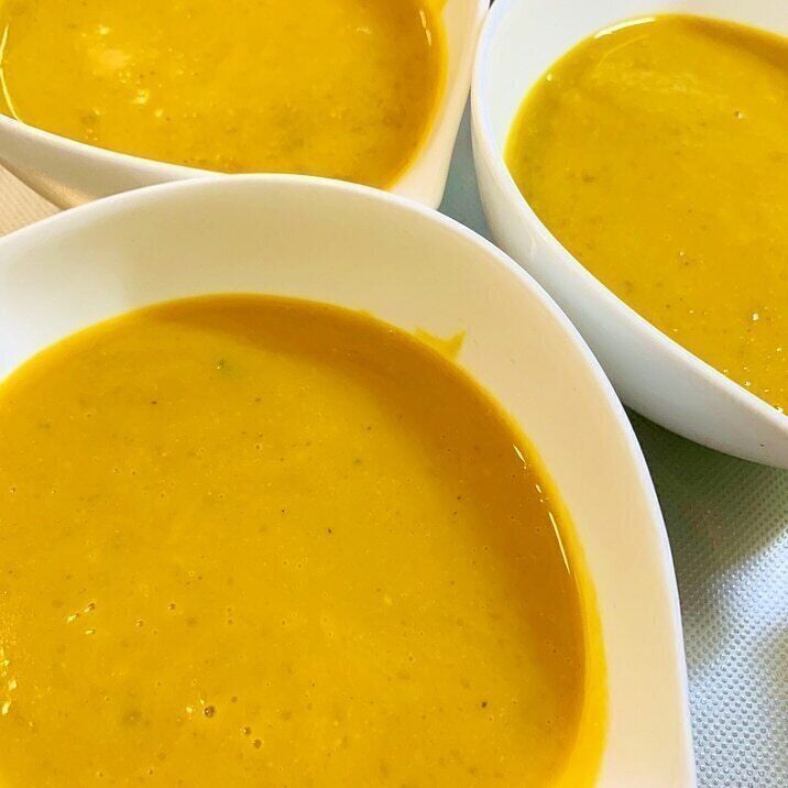 かぼちゃの煮物をリメイク！かぼちゃスープレシピ