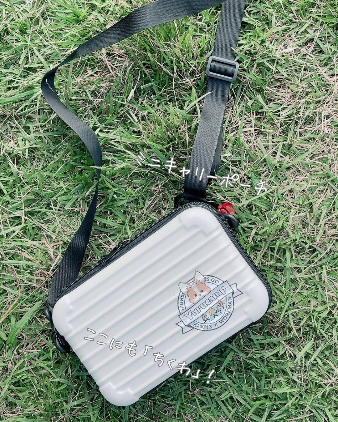 話題のコラボ商品！「コラボミニキャリーポーチ」