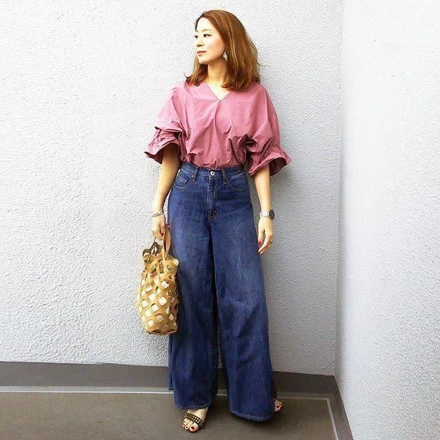 40代でもイタくならない 春の大人 ピンク コーデとコツ サンキュ