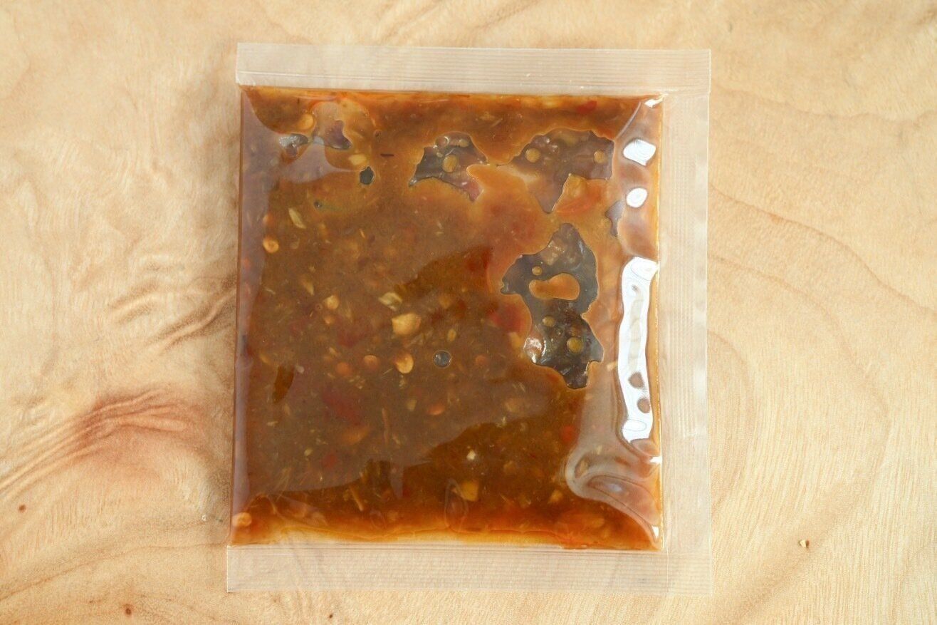 空心菜シーズニングペーストの中身